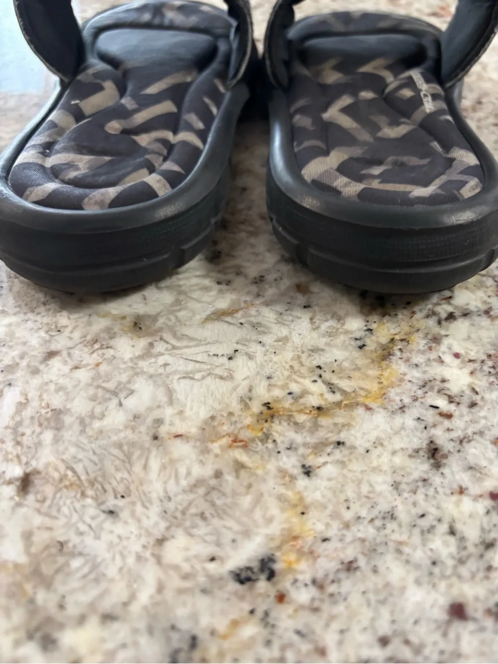 Under Armour Kids Black Adjustable Slide Sandals